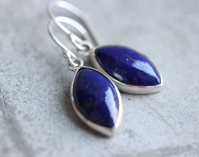 Blue Earring Lapis lazuli earrings