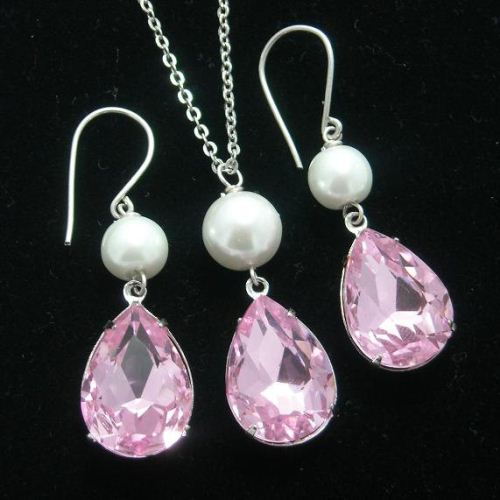 Bridal jewelry, Swarovski crystal bridal jewelry, Wedding jewelry, Bridal set, Wedding set