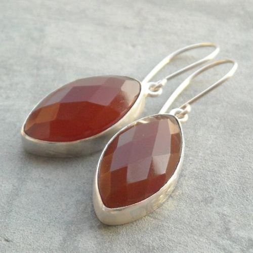 Carnelian Earrings Carnelian Jewelry