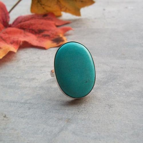 December birthstone rings Green turquoise