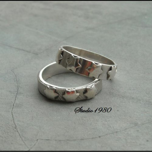 Engagement ring wedding ring stack