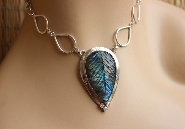 Labradorite Pendant necklace Gemstone Pendant