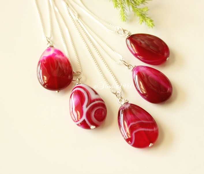 Pink Bridesmaid gift set of