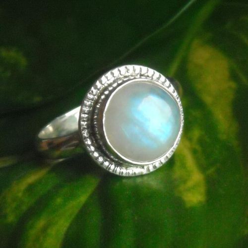 Rainbow moonstone ring Moonstone wedding