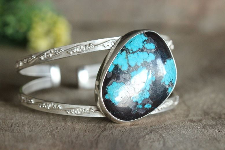 Turquoise bracelet sterling silver Buy