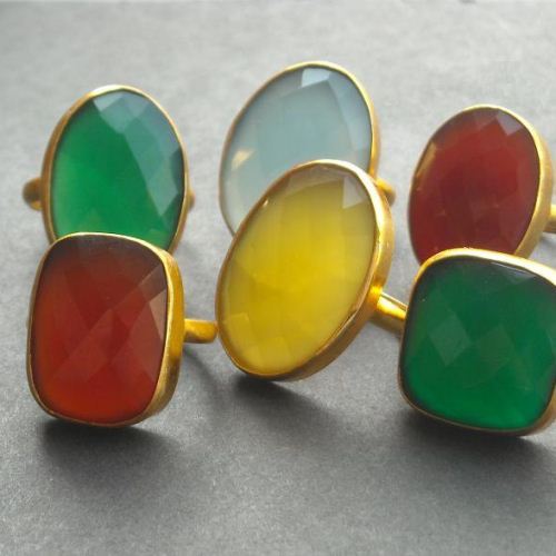 Sterling silver carnelian ring - carnelian jewelry - cocktail ring