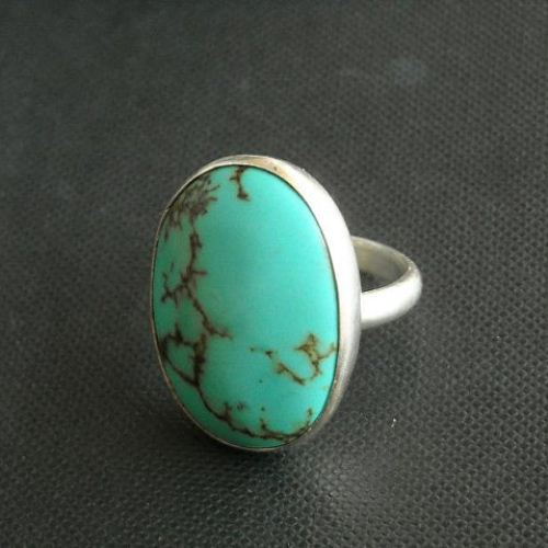 Turquoise Rings Artisan Ring Gemstone Ring