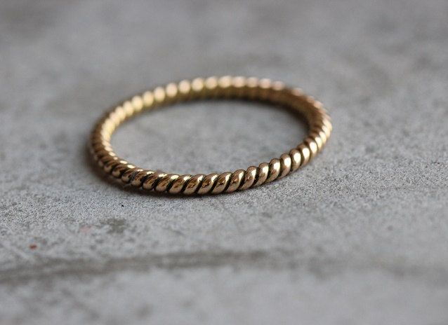 Wedding Band 18K yellow Gold