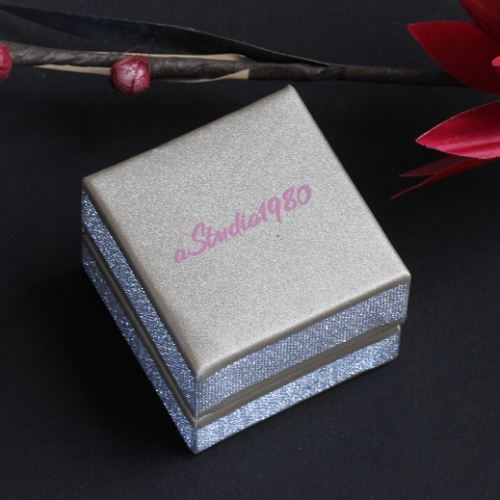 Cushion cut square carnelian ring, Silver cocktail ring